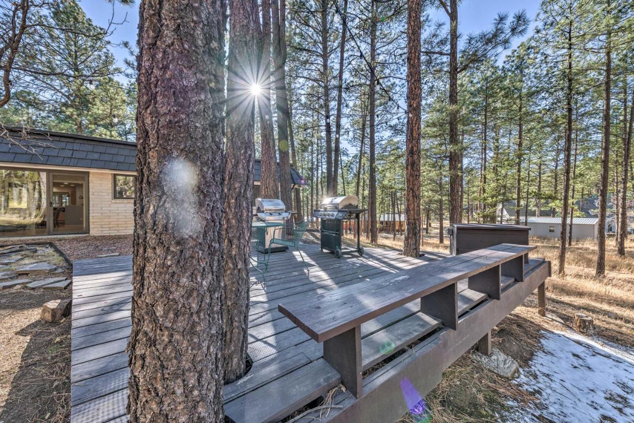 Ruidoso Getaway With Deck - 16 Mi To Ski Apache ภายนอก รูปภาพ